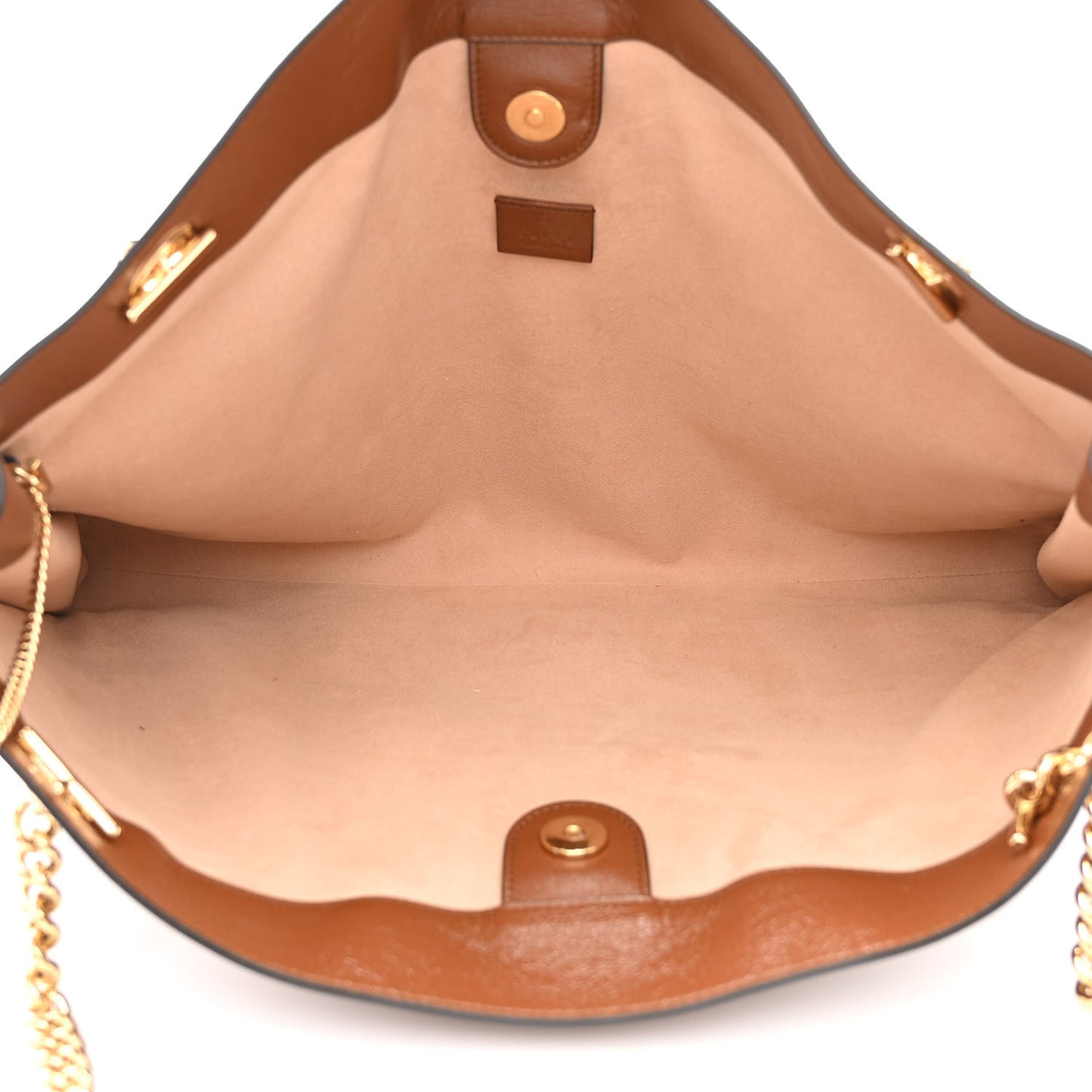 Calfskin Large Rajah Chain Tote Cuir