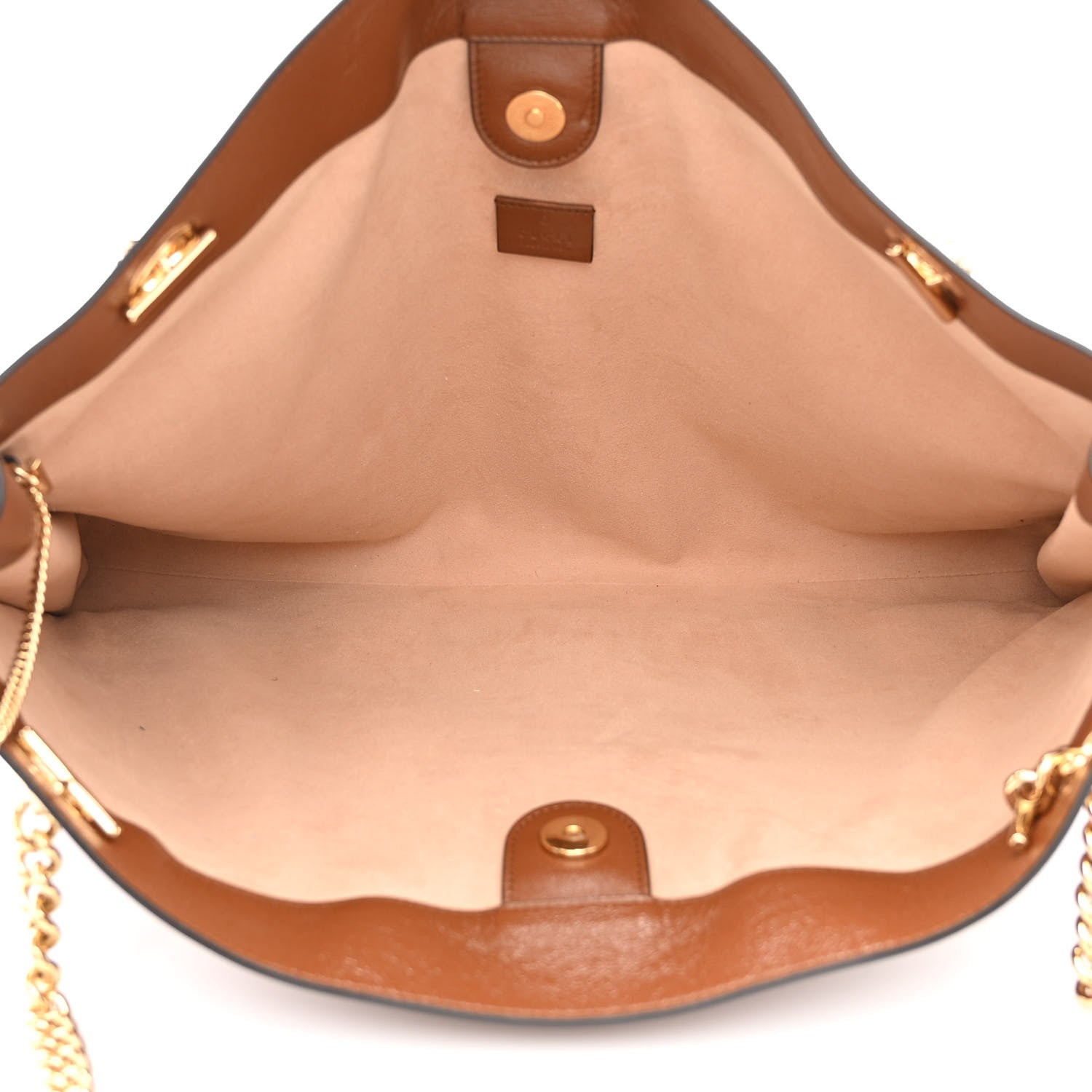 Gucci Calfskin Large Rajah Chain Tote Cuir 6 of 12