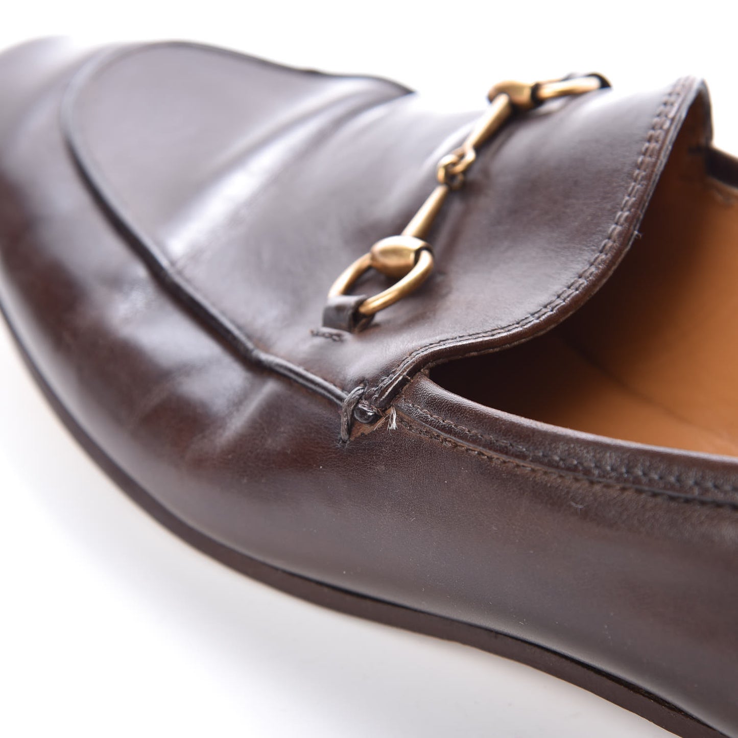 Calfskin Womens Jordaan Loafers 40.5 Fondente Brown
