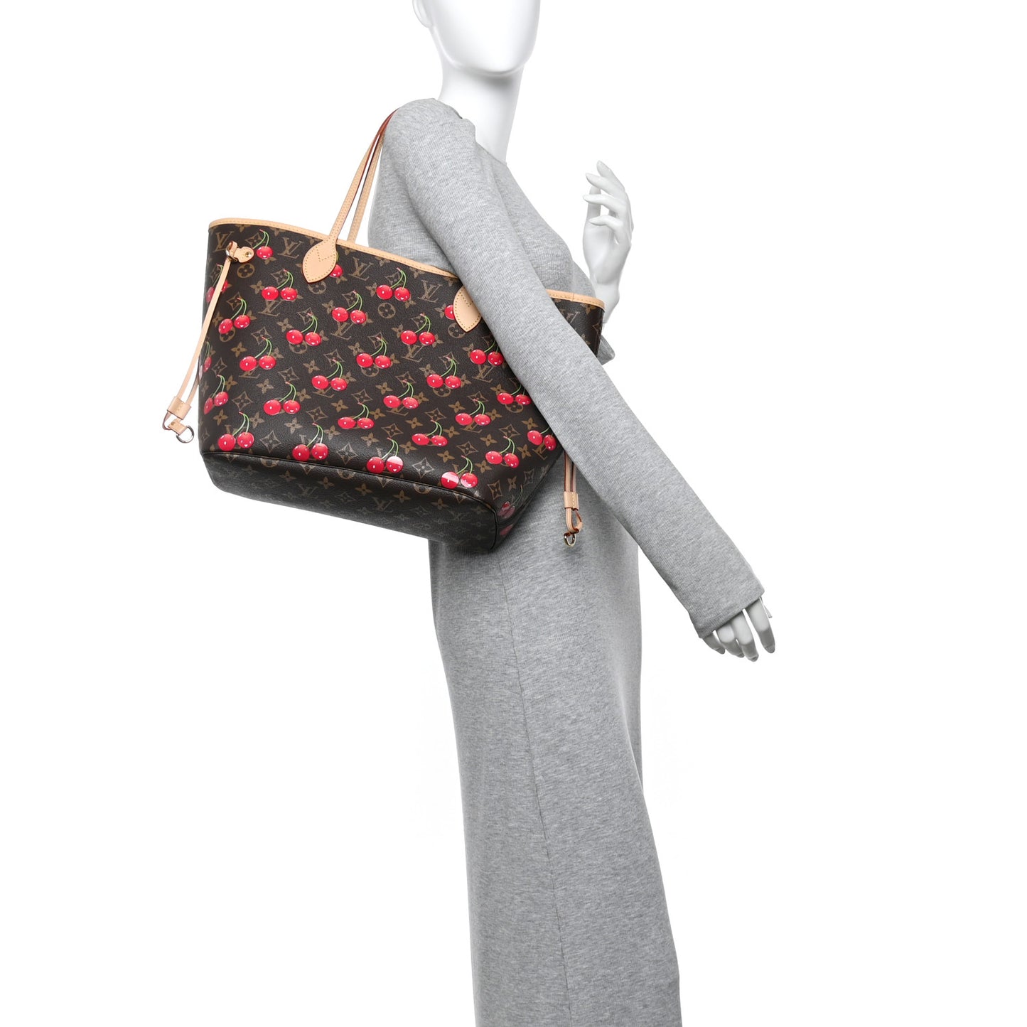 LV X TM Monogram Cerises Neverfull MM
