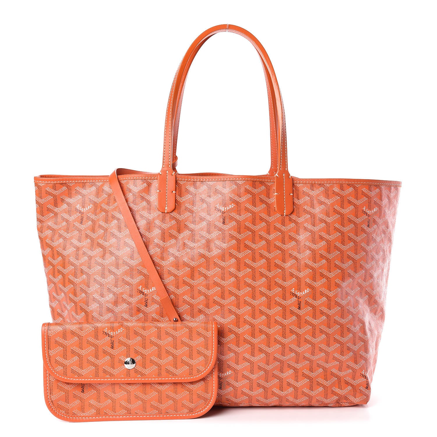 Goyard Goyardine Saint Louis PM Orange 1 of 9