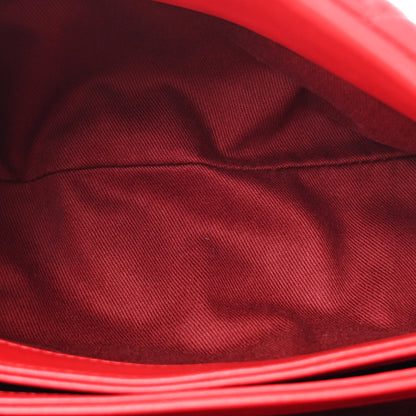 Chanel Lambskin Quilted Medium Just Mademoiselle Red 5 of 11