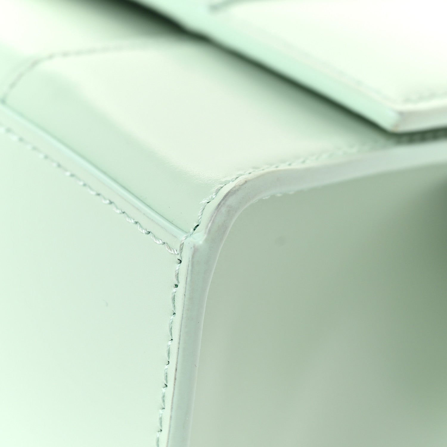 Balenciaga Shiny Box Calfskin Small Hourglass Top Handle Bag Light Green 7 of 18