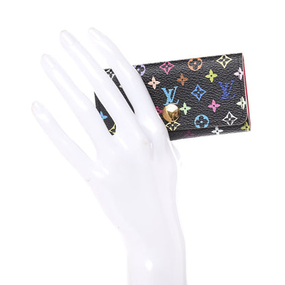 Louis Vuitton Monogram Multicolor Multicles 4 Key Holder Black Grenade 2 of 8