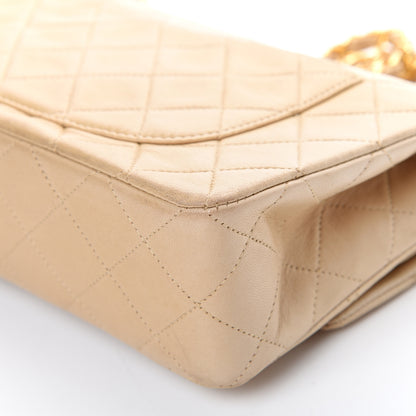 Chanel Lambskin Quilted Small Double Flap Beige 11 of 15