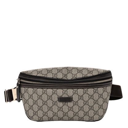 Gucci GG Supreme Monogram Belt Bag Dark Brown 1 of 13