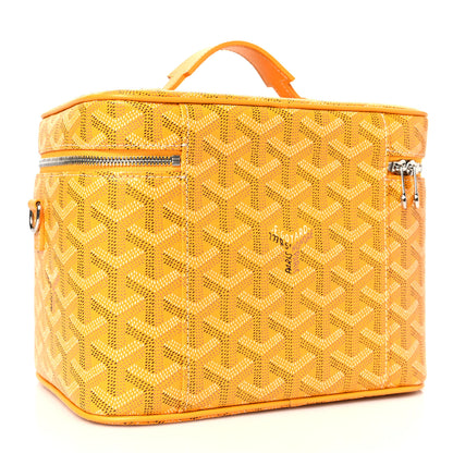 Goyard Goyardine Muse Vanity Case Yellow 3 of 8