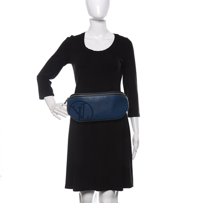 Louis Vuitton Epi Initials Bumbag Cobalt 2 of 10