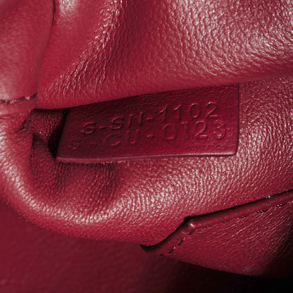 Celine Smooth Calfskin Nano Luggage Red 7 of 7