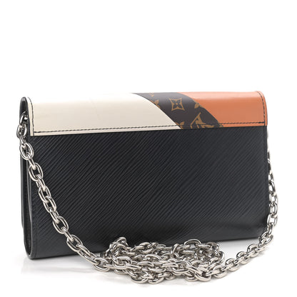 Louis Vuitton Epi Monogram Twist Chain Wallet 3 of 12