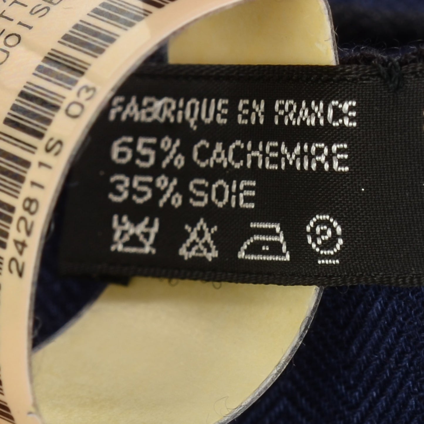 Cashmere Silk Mors Et Gourmettes Remix Shawl 140 Marine Violet Turquoise