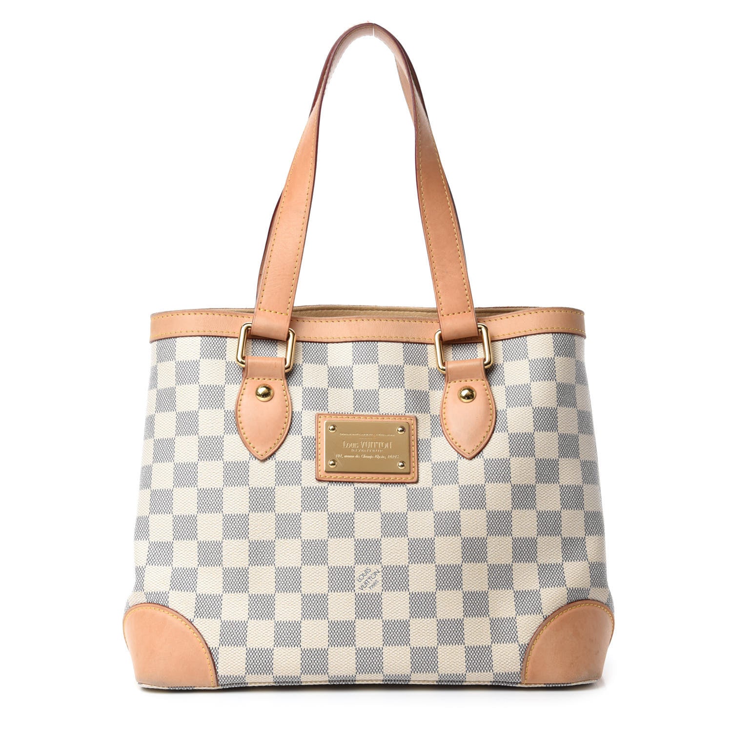 Louis Vuitton Damier Azur Hampstead PM 1 of 15