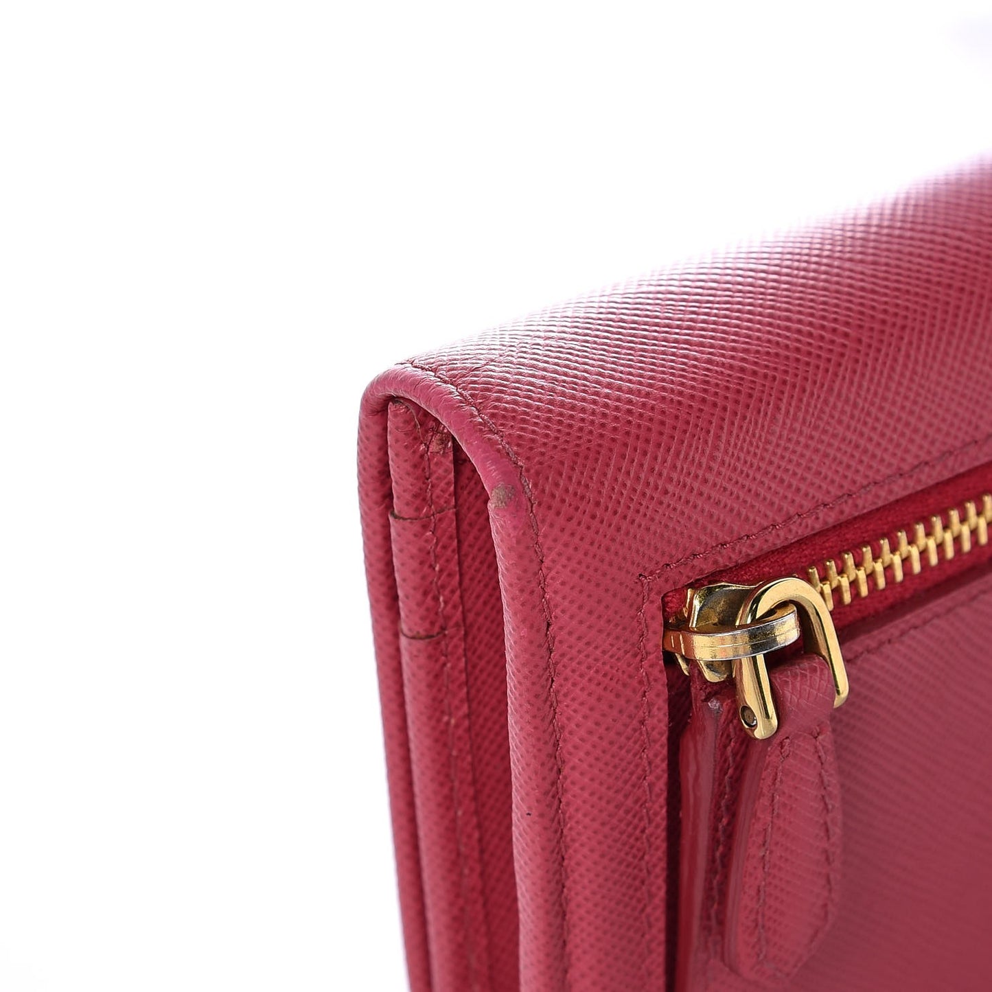 Saffiano Bow Continental Wallet Peonia