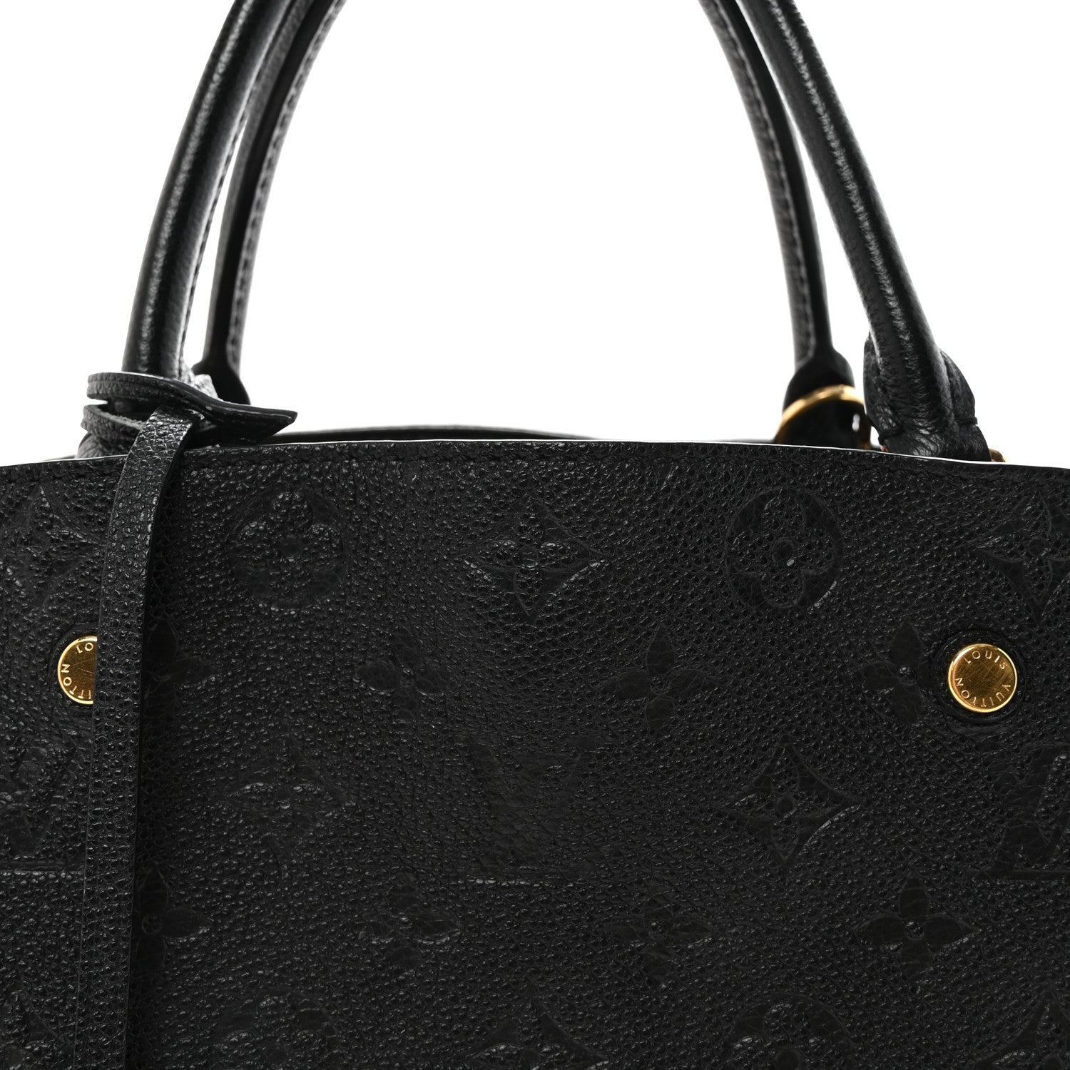 Louis Vuitton Empreinte Montaigne MM Black 7 of 9