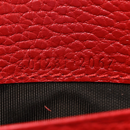 Gucci Calfskin Mini Dionysus Chain Wallet Hibiscus Red 8 of 11