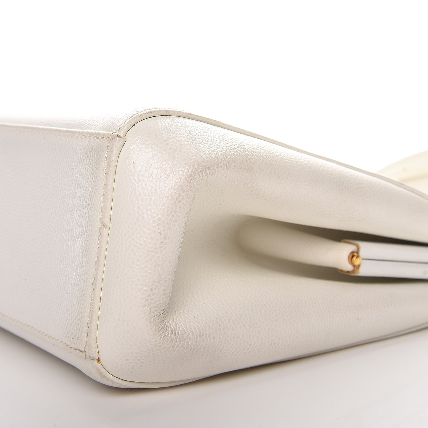 Caviar Frame Evening Bag Black