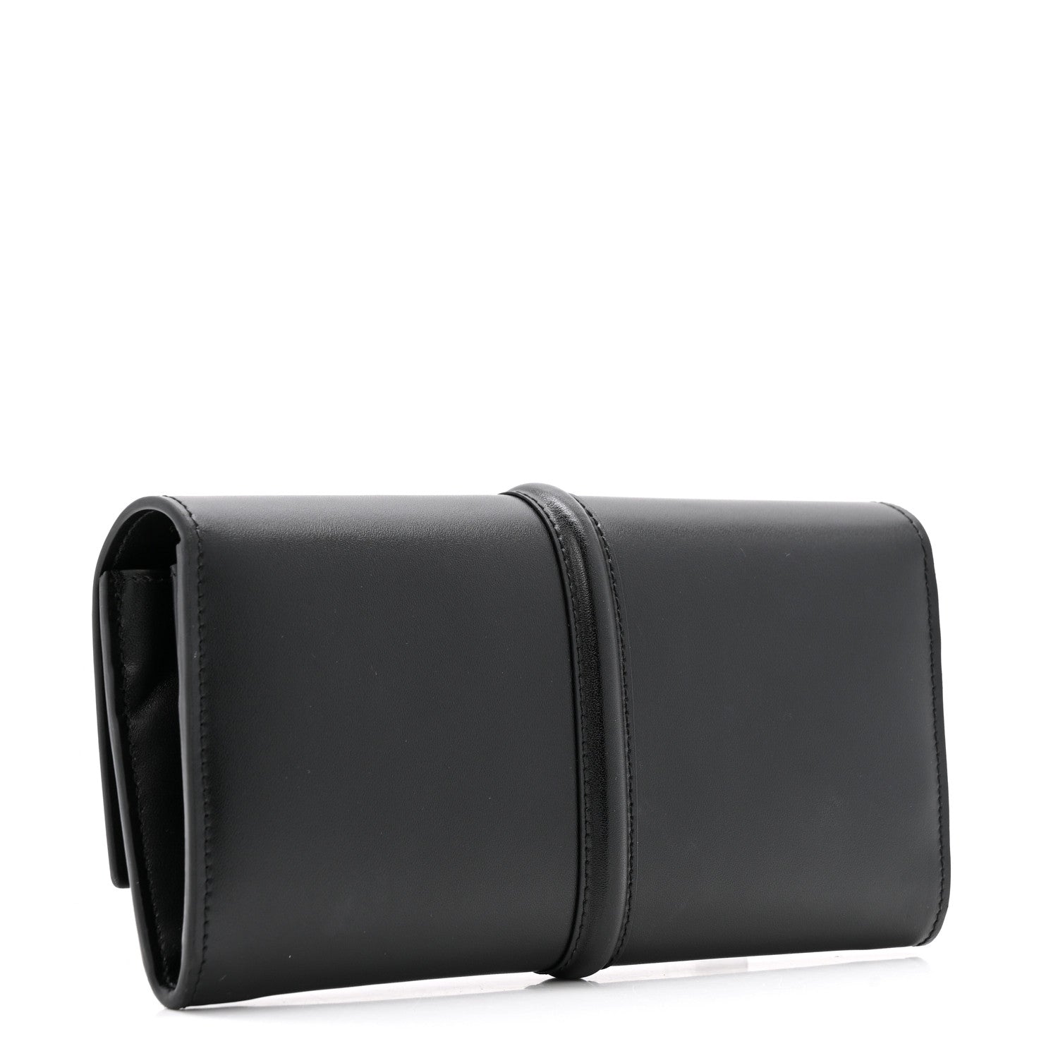 Celine Satinated Calfskin 16 Large Wallet Black 1792690 – FASHIONPHILE