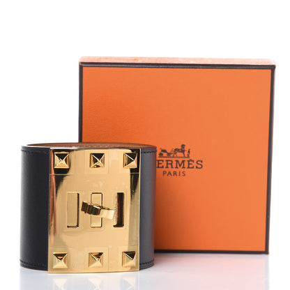 Hermes Box Kelly Dog Bracelet S Black 6 of 6