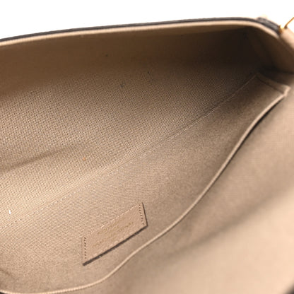 Louis Vuitton Empreinte Monogram Giant Felicie Pochette Tourterelle Creme 6 of 11