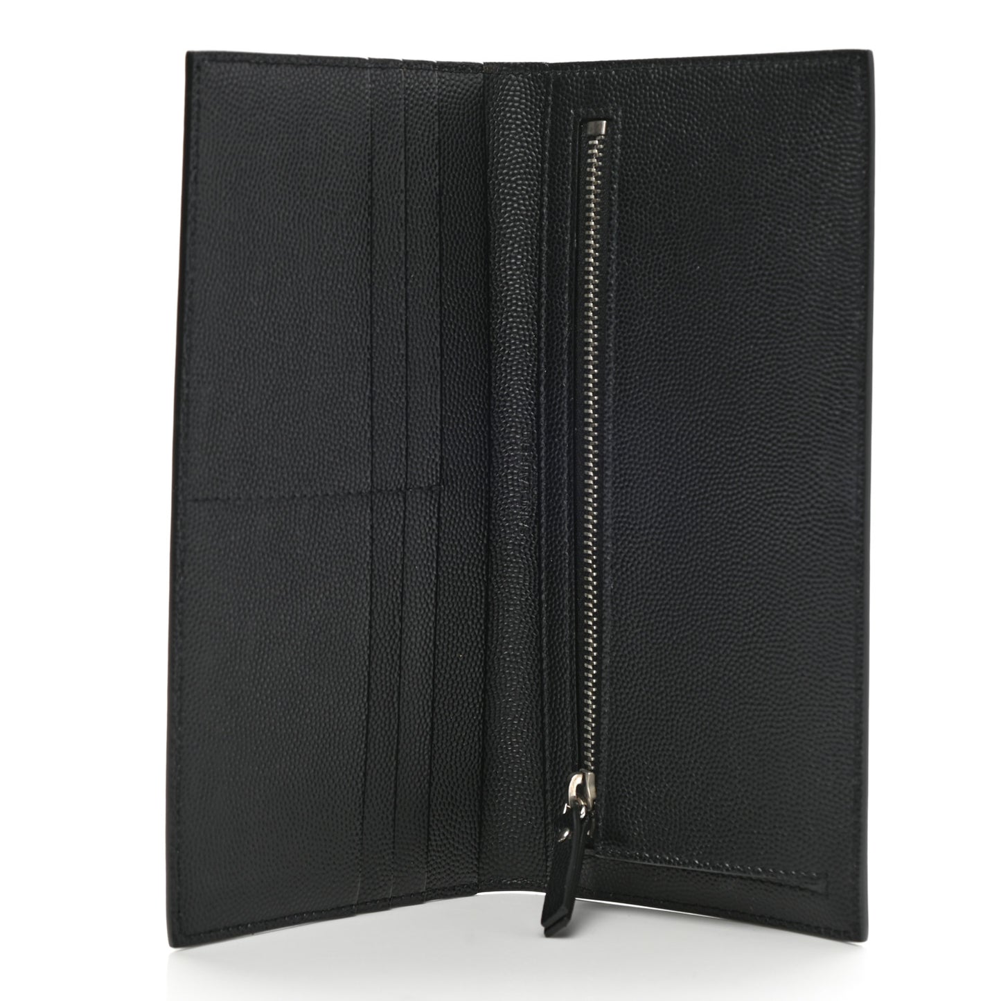 Grain De Poudre Foldover Logo Wallet Black