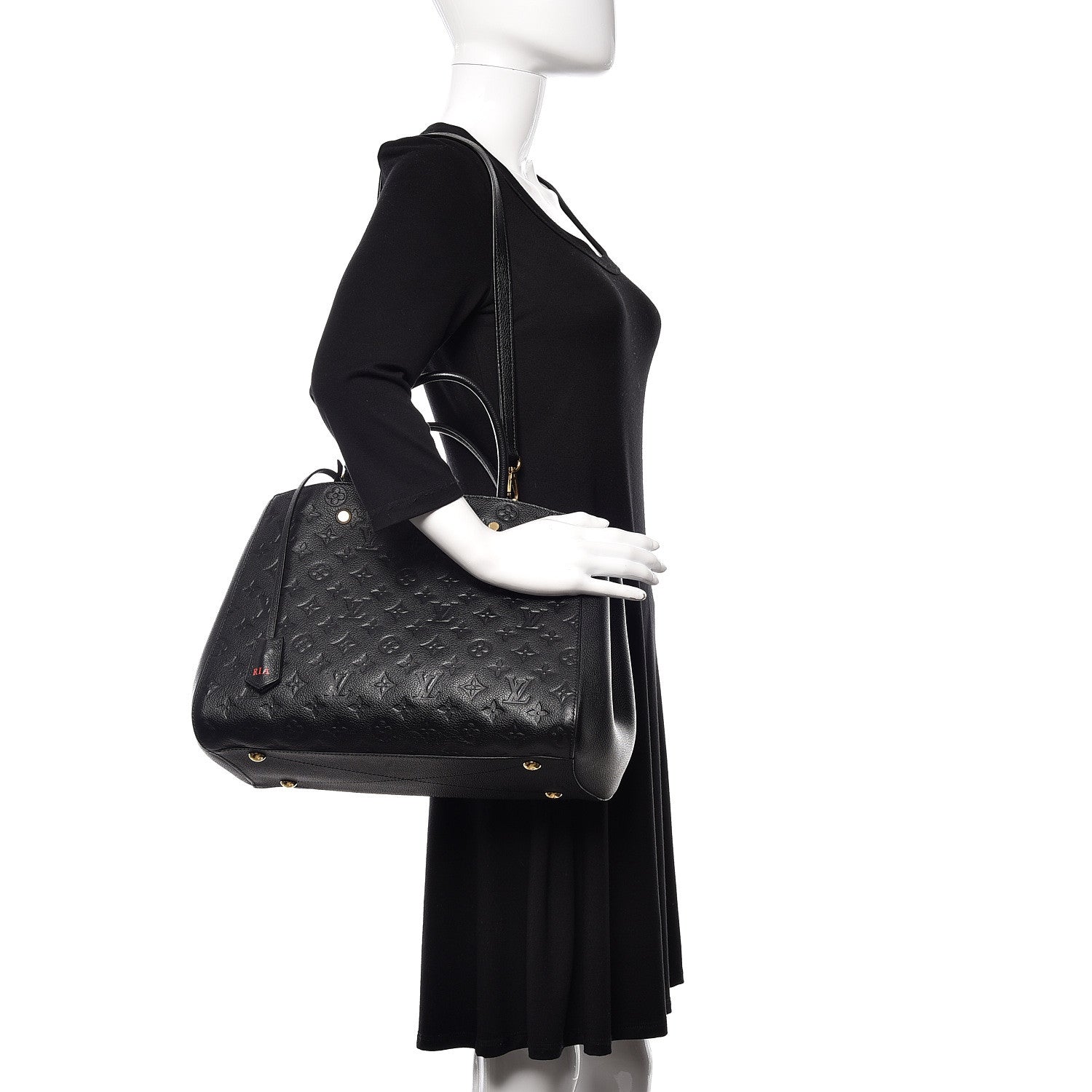 Louis Vuitton Empreinte Montaigne GM Black 2 of 11
