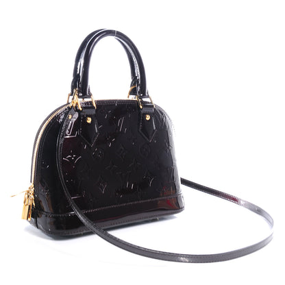 Louis Vuitton Vernis Alma BB Amarante 3 of 9