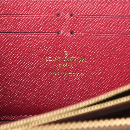 Louis Vuitton Monogram Clemence Wallet Fuchsia 6 of 10