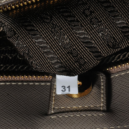 Prada Saffiano Lux Large Tote Argilla 8 of 9