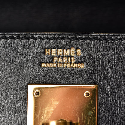 Hermes Box Kelly Sellier 32 Black 17 of 41