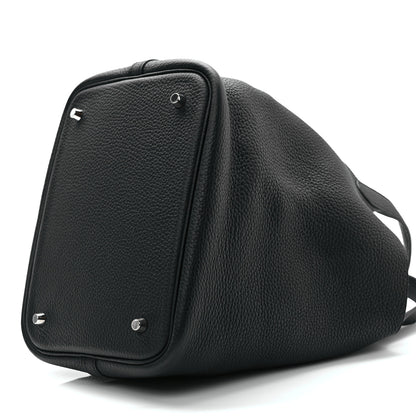 Hermes Taurillon Clemence Picotin Lock 22 MM Black 8 of 8