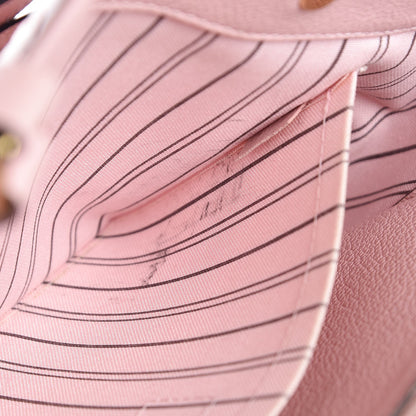 Louis Vuitton Empreinte Montaigne MM Rose Ballerine 9 of 15