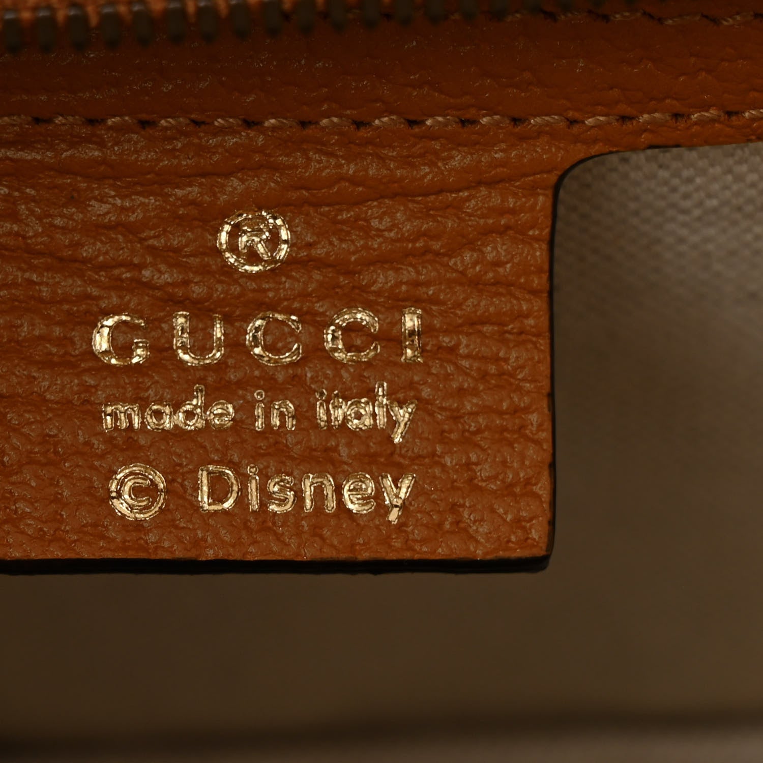 Gucci X DISNEY Mini Vintage GG Supreme Monogram Mickey Mouse Small Flap Messenger Bag Beige Vintage Sun Oil 6 of 11