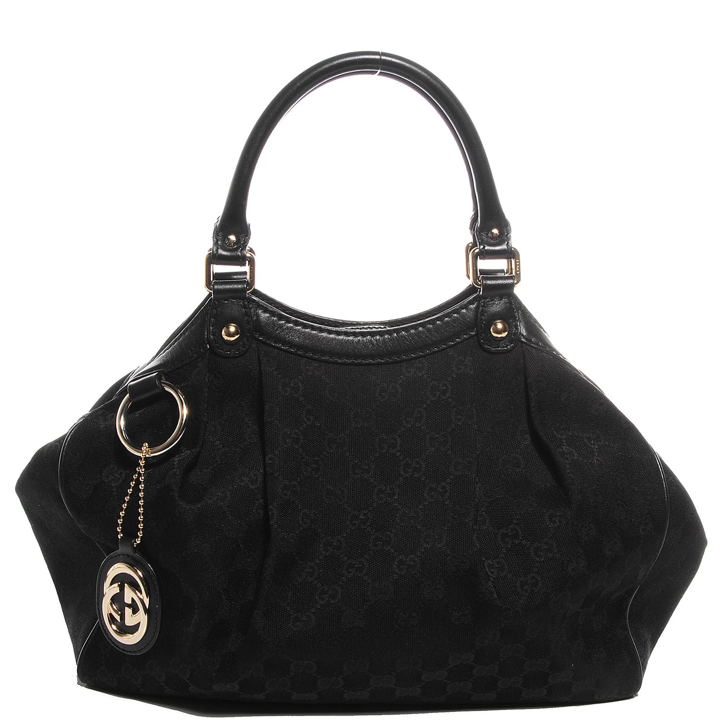 Monogram Medium Sukey Tote Black