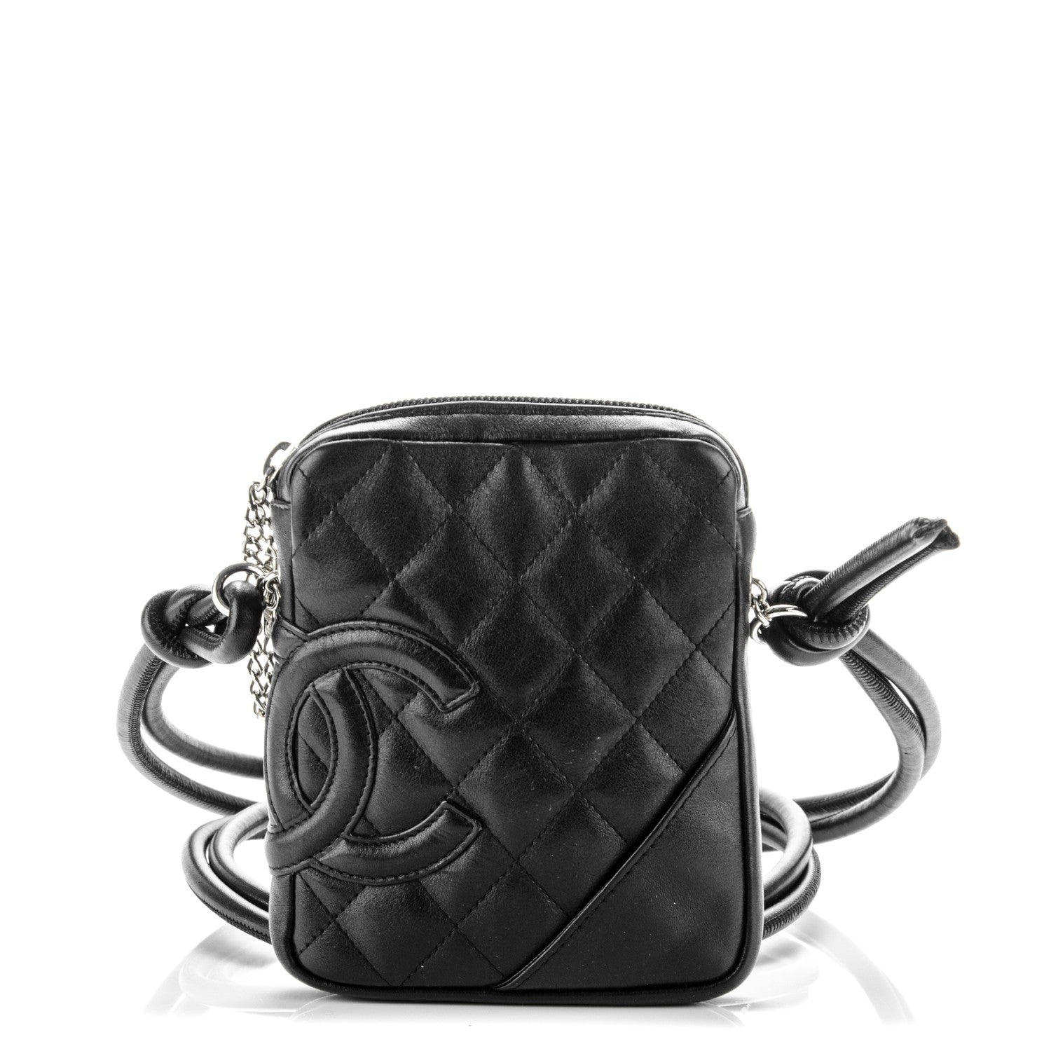 Chanel Calfskin Quilted Small Cambon Messenger Black 1 of 8
