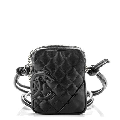 Chanel Calfskin Quilted Small Cambon Messenger Black 1 of 8
