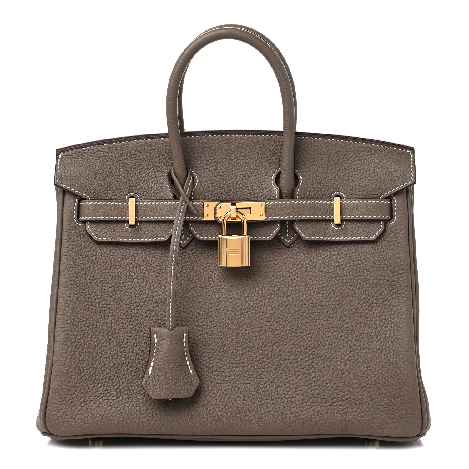 Hermes Togo Birkin 25 Etoupe 1 of 9