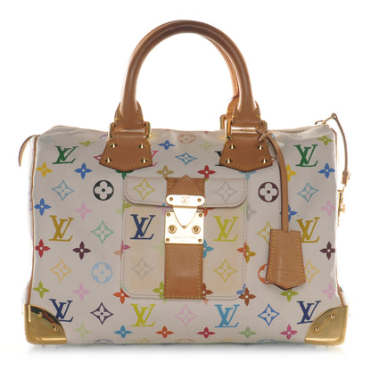 Louis Vuitton Monogram Multicolor Speedy 30 White 1 of 9