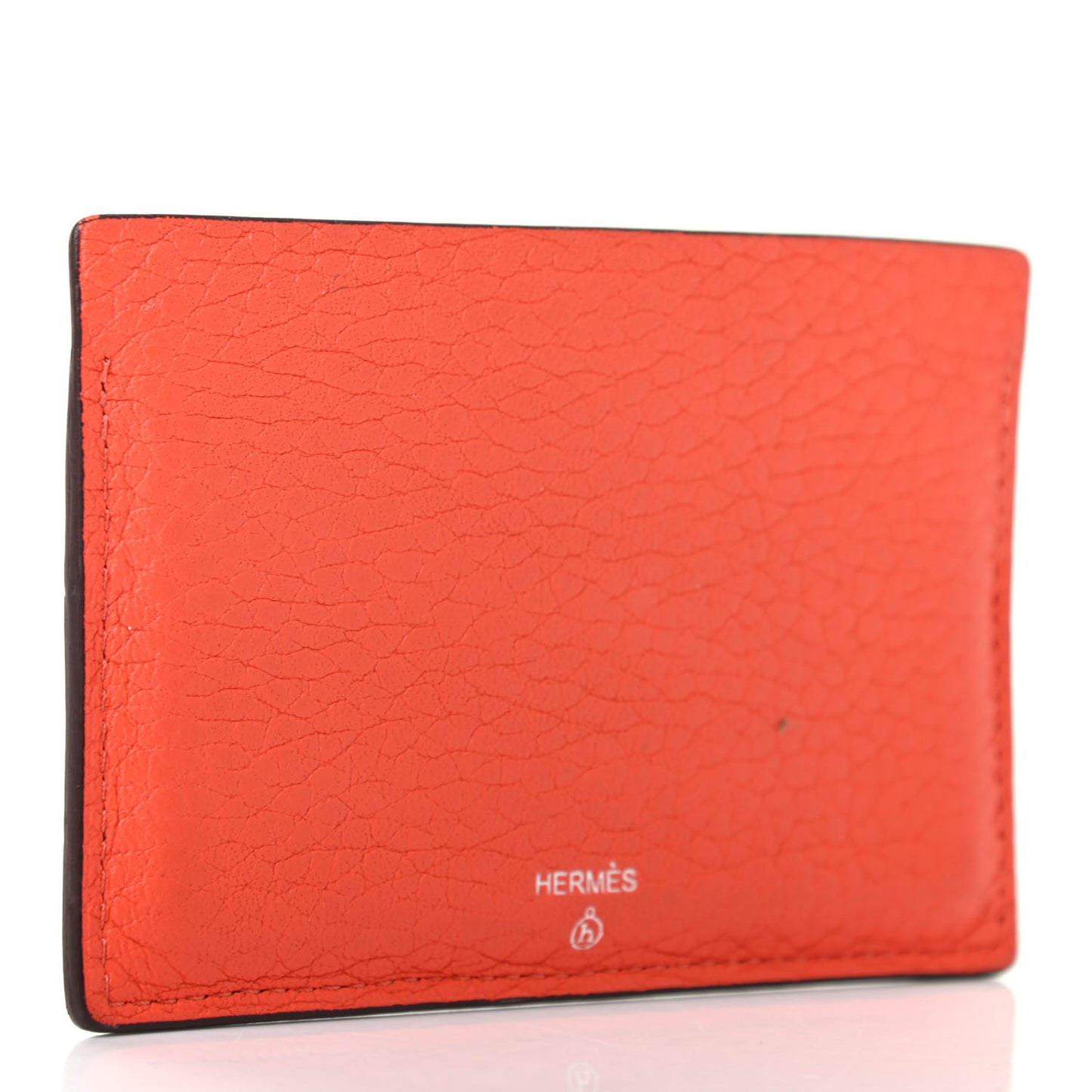 Togo Chevre Mysore Shiny Porosus Crocodile Histoire Naturelle Petit H Card Holder
