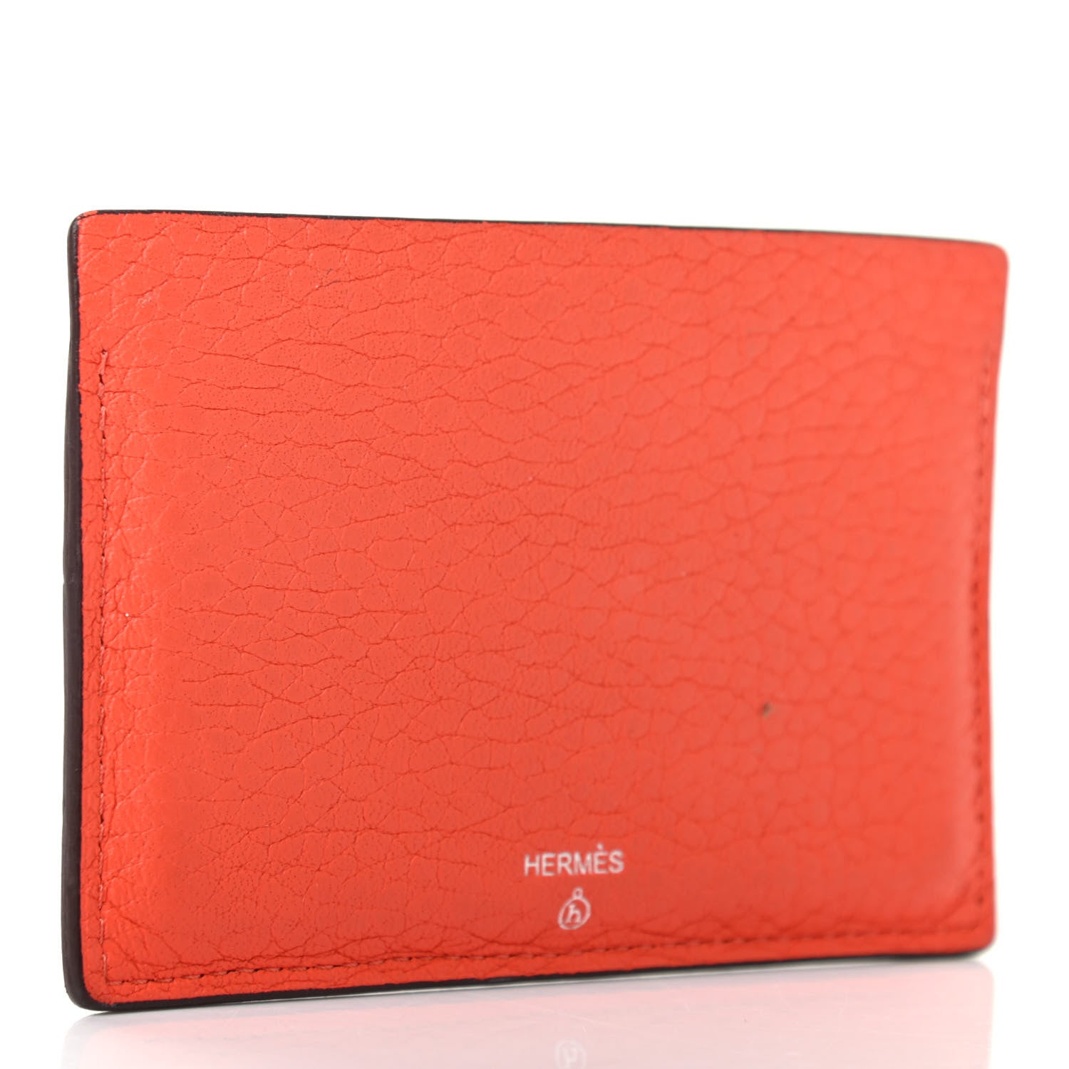 Hermes Togo Chevre Mysore Shiny Porosus Crocodile Histoire Naturelle Petit H Card Holder 3 of 6