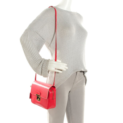 Marc Jacobs Textured Calfskin 1984 Camera Bag Flame 2 of 7