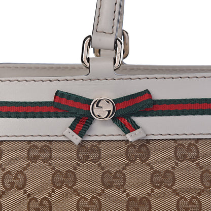 Gucci Monogram Medium Mayfair Tote Off White 10 of 12