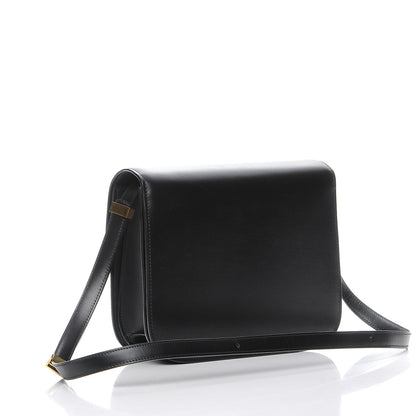 Celine Box Calfskin Medium Classic Box Flap Bag Black 3 of 8
