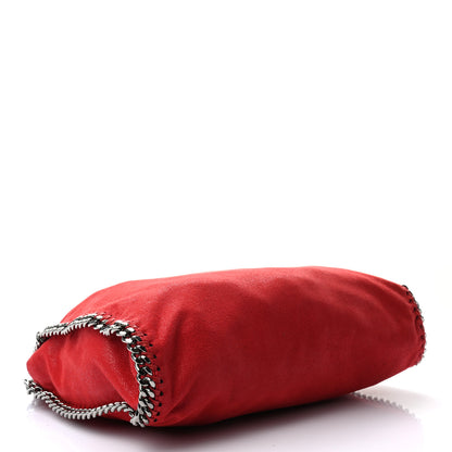 Stella McCartney Shaggy Deer Falabella Fold Over Tote Cherry 4 of 9