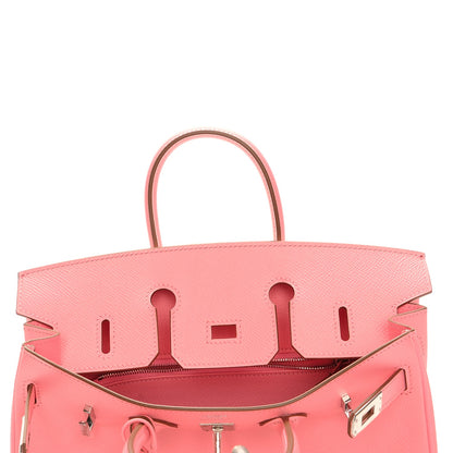 Hermes Epsom Birkin 25 Rose Confetti 12 of 26