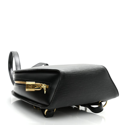 Louis Vuitton Epi Mabillon Backpack Black 4 of 12