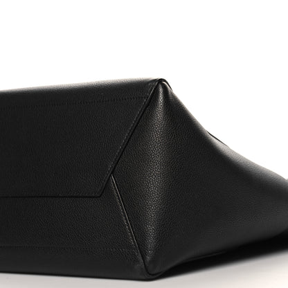 Celine Soft Grained Calfskin Sangle Bucket Bag Black 9 of 11