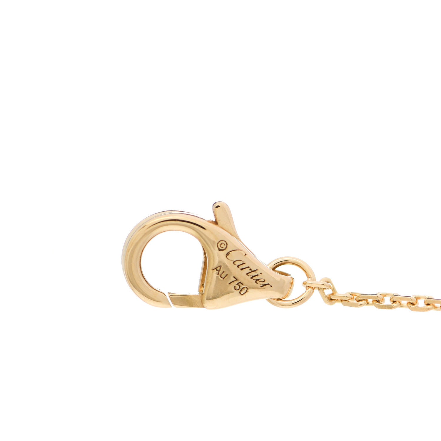 Cartier 18K Yellow Gold Diamond XS D'Amour Bracelet 3 of 4
