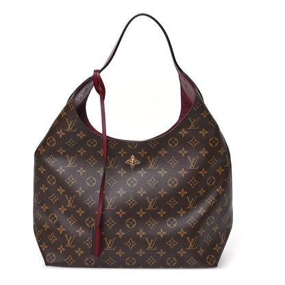 Louis Vuitton Monogram Flower Hobo Bordeaux 1 of 10