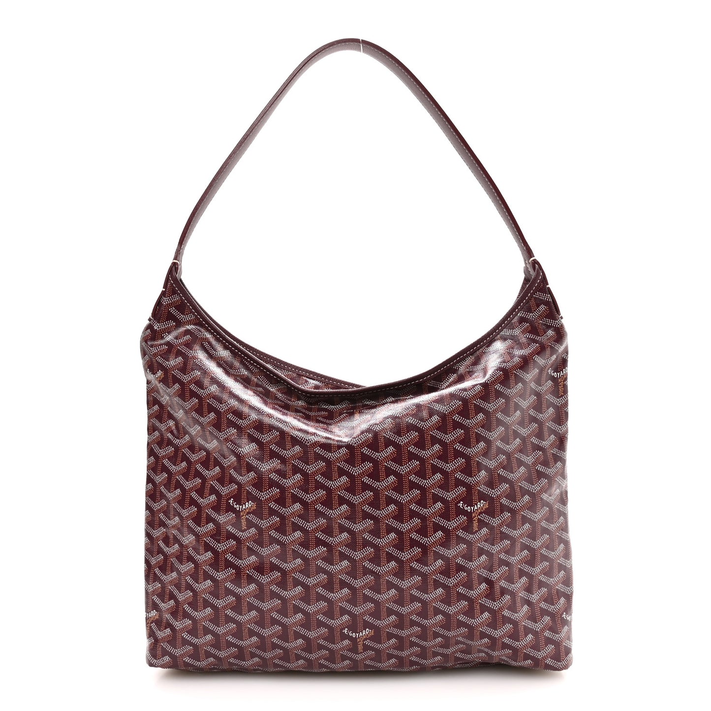 Goyardine Boheme Hobo Burgundy