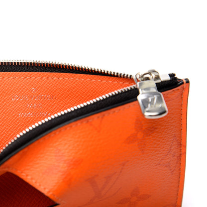 Louis Vuitton Taigarama Coin Card Holder Orange 6 of 7